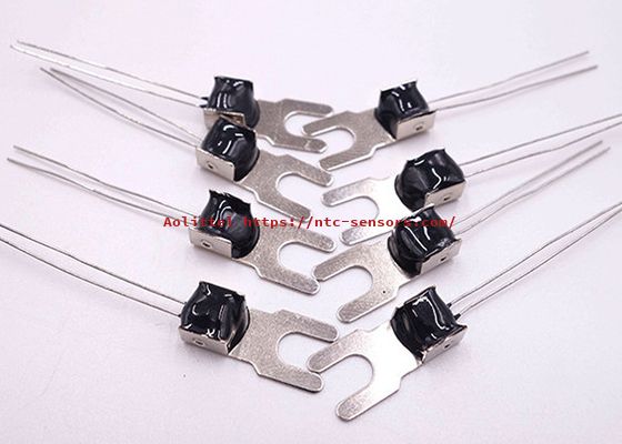 Customized U Type Probe Medical Device Surface Temperature Sensor 100K 1% 3950 NTC Thermistor Fork Connector Screw Mount