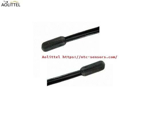 IP68 TPE Injection 6x15mm NTC Micro Temperature Sensor 10KΩ±1% B2550=3950±1% With B Type AWG26# Flat Cable 2 Meter